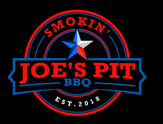 Smokin Joes Pit BBQ logo design by aryamaity
