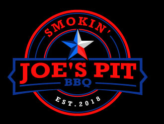 Smokin Joes Pit BBQ logo design by aryamaity