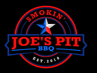 Smokin Joes Pit BBQ logo design by aryamaity