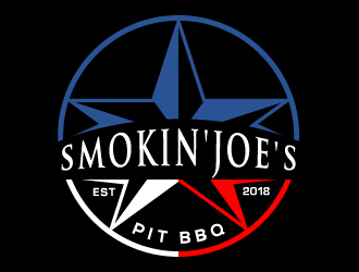 Smokin Joes Pit BBQ logo design by pambudi