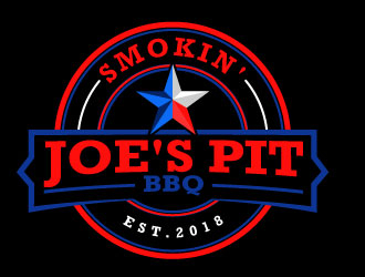 Smokin Joes Pit BBQ logo design by aryamaity