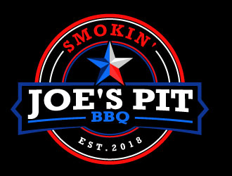 Smokin Joes Pit BBQ logo design by aryamaity