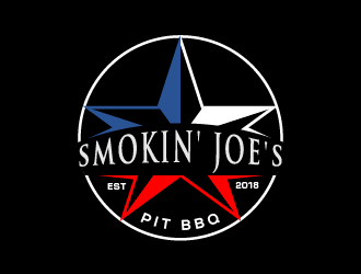 Smokin Joes Pit BBQ logo design by pambudi