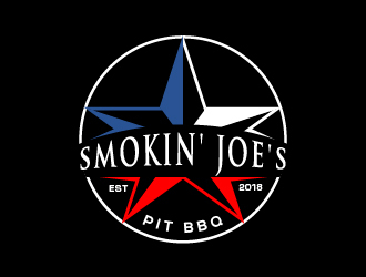 Smokin Joes Pit BBQ logo design by pambudi