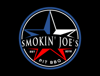 Smokin Joes Pit BBQ logo design by pambudi