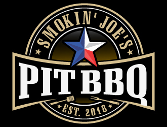 Smokin Joes Pit BBQ logo design by LucidSketch
