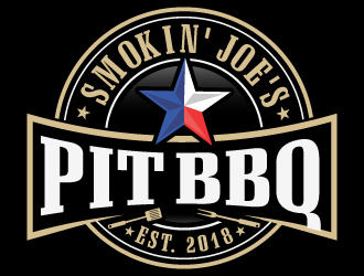 Smokin Joes Pit BBQ logo design by LucidSketch