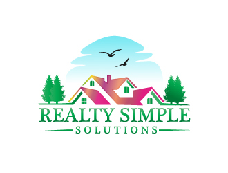 Realty Simple Solutions logo design by drifelm