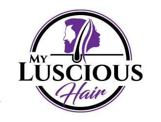 My Luscious Hair logo design by jaize