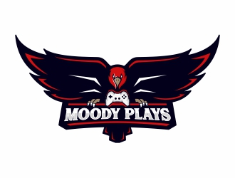Moody Plays logo design by Mardhi