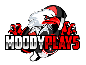 Moody Plays logo design by AamirKhan