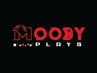 Moody Plays logo design by Bl_lue