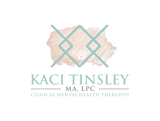 Kaci Tinsley, MA, LPC - Clinical Mental Health Therapist logo design by GassPoll