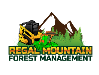Regal Mountain Forest Management logo design by drifelm
