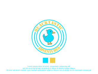 Quacktastic Adventures logo design by bebekkwek