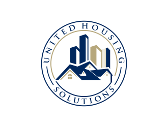 United Housing Solutions logo design by haidar
