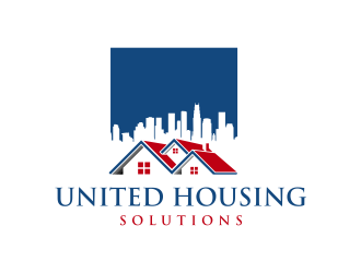 United Housing Solutions logo design by GassPoll