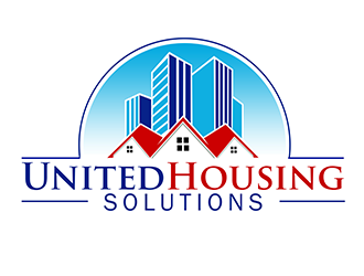 United Housing Solutions logo design by 3Dlogos