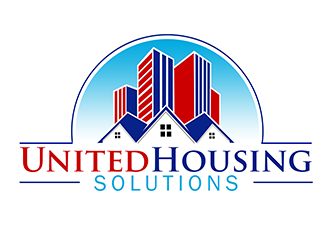 United Housing Solutions logo design by 3Dlogos
