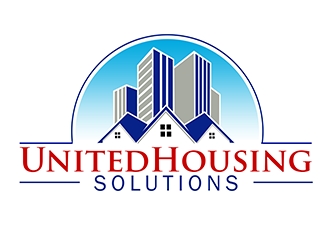 United Housing Solutions logo design by 3Dlogos