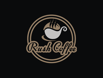 Rush Coffee logo design by Rizqy