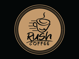 Rush Coffee logo design by yans