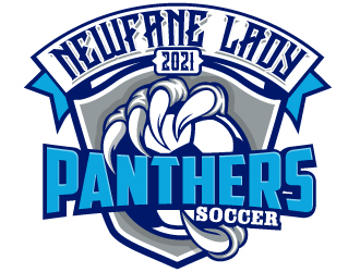 NEWFANE LADIES SOCCER logo design by LucidSketch