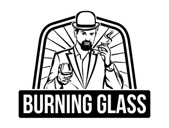 Burning Glass logo design by uttam