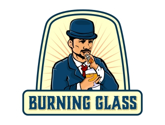 Burning Glass logo design by rizuki