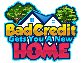 Bad Credit Guarantees You A Home logo design by AamirKhan