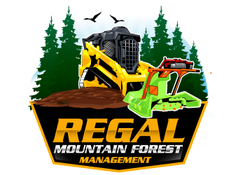 Regal Mountain Forest Management logo design by Suvendu