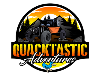 Quacktastic Adventures logo design by DreamLogoDesign