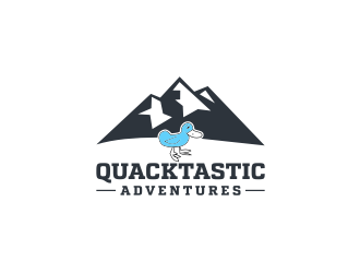 Quacktastic Adventures logo design by mbamboex