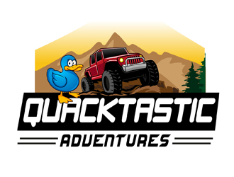 Quacktastic Adventures logo design by DreamLogoDesign