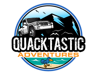 Quacktastic Adventures logo design by Suvendu