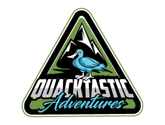 Quacktastic Adventures logo design by LucidSketch