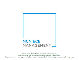 McNiece Management logo design by bebekkwek