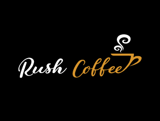 Rush Coffee logo design by samueljho