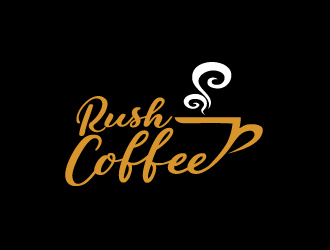 Rush Coffee logo design by samueljho