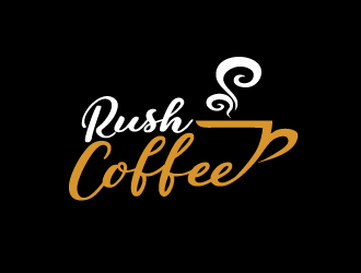 Rush Coffee logo design by samueljho