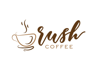 Rush Coffee logo design by mmyousuf