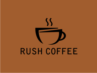 Rush Coffee logo design by revi