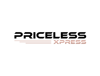 Priceless Xpress  logo design by GassPoll