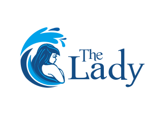 The Lady logo design by M J