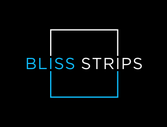 BLISS STRIPS logo design by GassPoll
