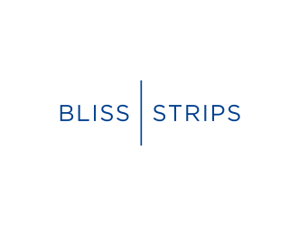 BLISS STRIPS logo design by GassPoll