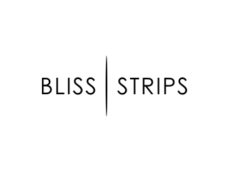 BLISS STRIPS logo design by GassPoll