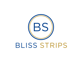 BLISS STRIPS logo design by GassPoll