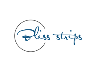 BLISS STRIPS logo design by KQ5