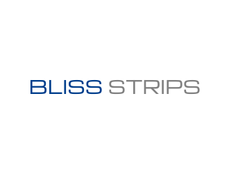 BLISS STRIPS logo design by GassPoll